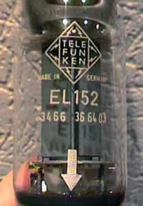 Die EL152 von Telefunken
