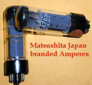 EL34 von Amperex/Matsushita