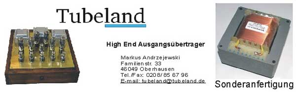 Zur Homepage von Tubeland, Markus Andrzejewski aus Oberhausen.