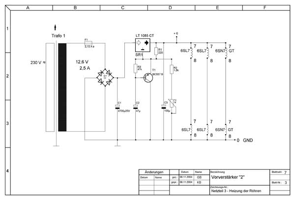 Schaltbild Netzteil 2