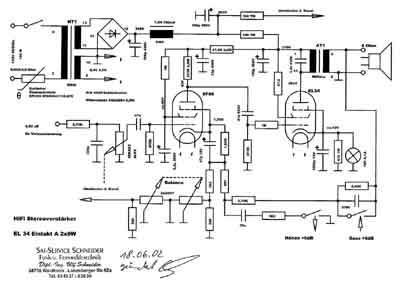 Schaltbild Ulf-Schneider-Amp