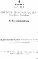 KW-Vorsatzgerät zum DKE 1938 ('Goebbels-Schnauze')- 
Aussenseite