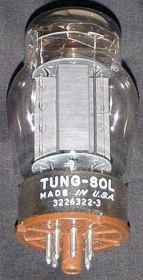 TungSol 6550 solid plate