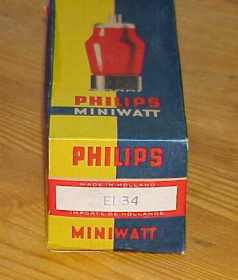 Die EL34 von Philips MINIWATT