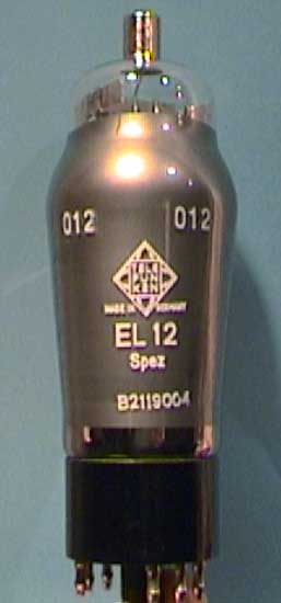 Die EL12 Spezial von Telefunken