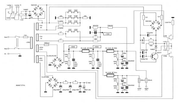 Schaltbild Netzteil