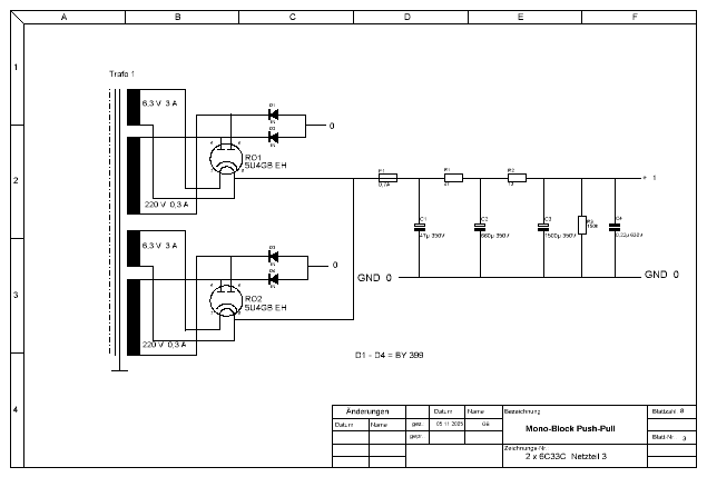 RV-Netzteil 3:  Blatt Nr. 3