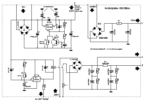 Schaltung Netzteil