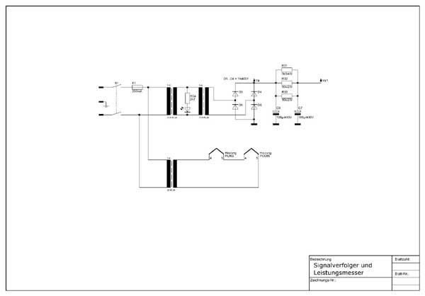 Netzteil-Schaltbild