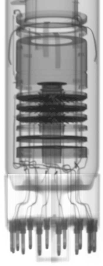 Die VOS 20 M, Sekundär-Elektronen-Vervielfacher, Getter und Sockel