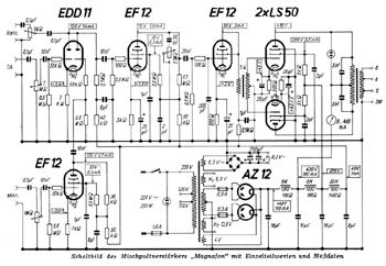 LS50-Mischverstärker-Schaltung (116.405 kByte)